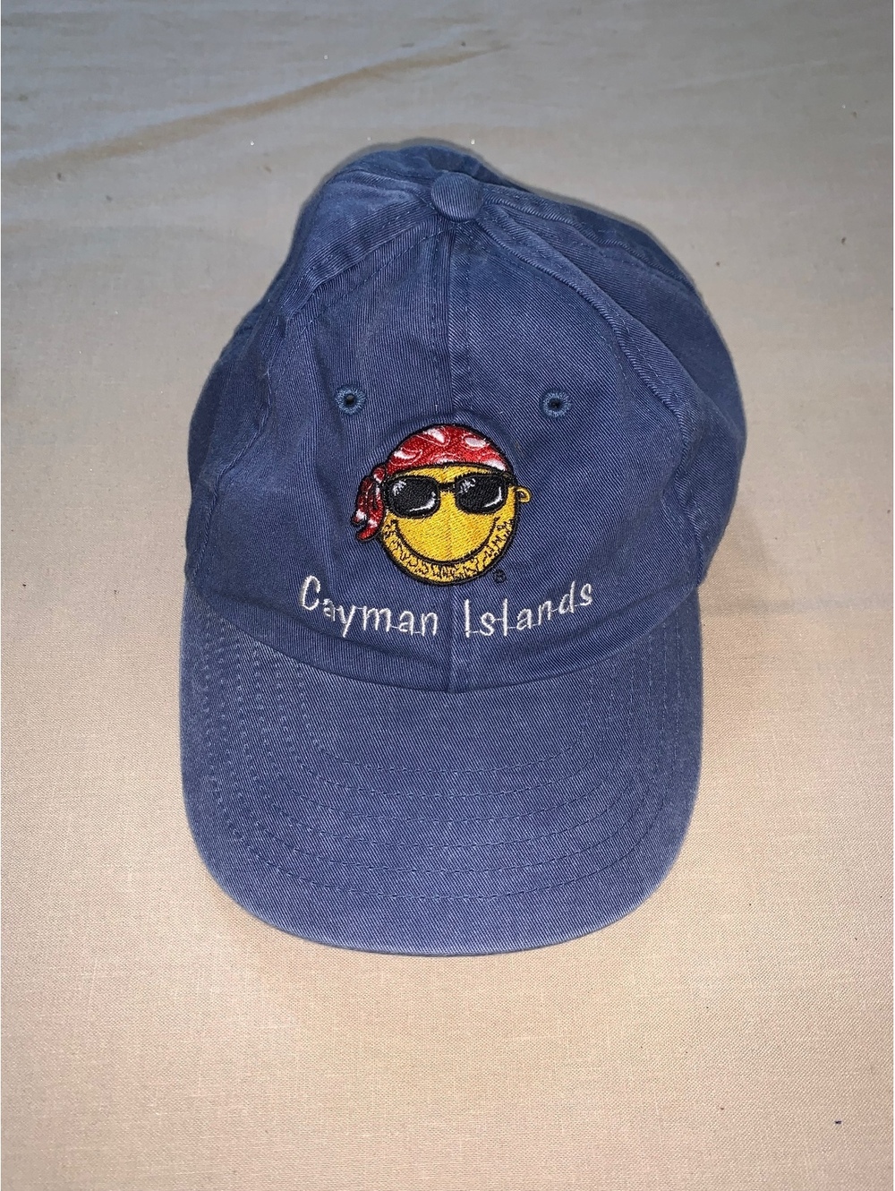 Stay Cool Cayman Islands blue cap